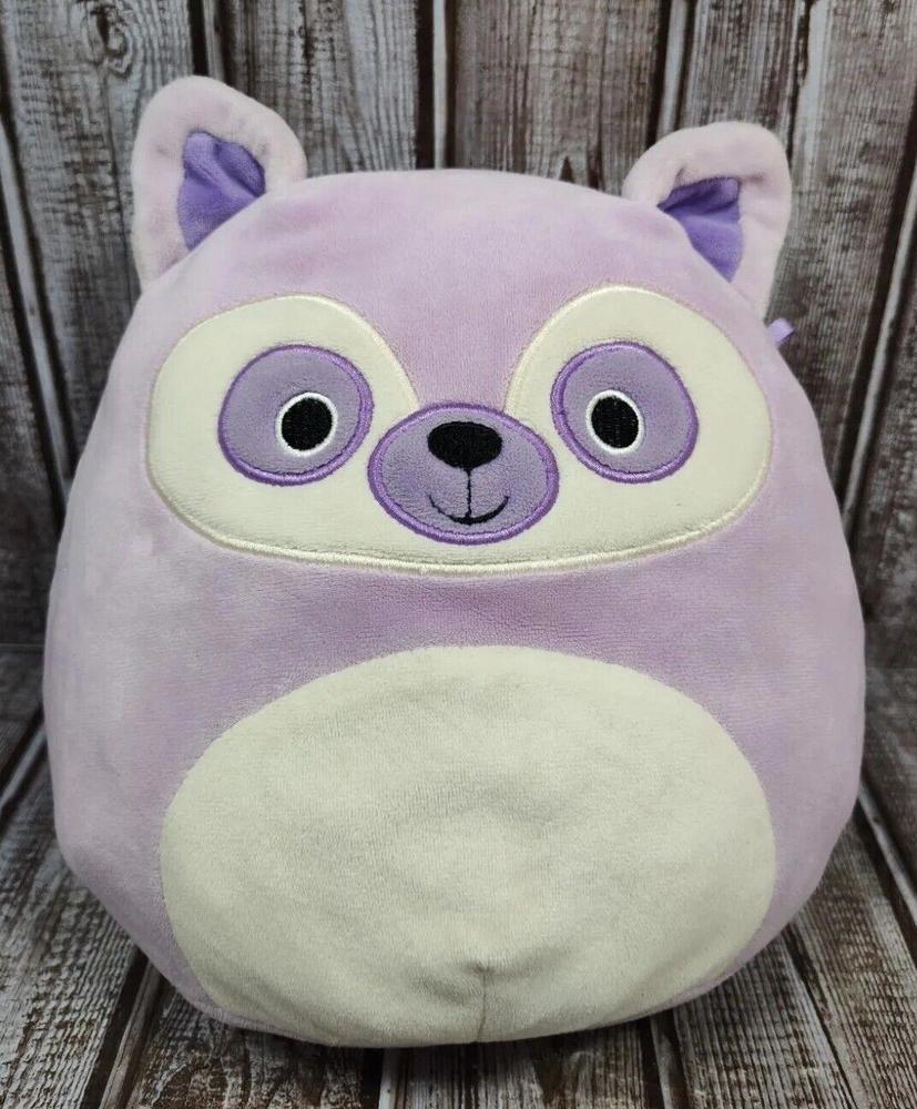 Squishmallow Layla The Leaping Lemur Lilac white 9"